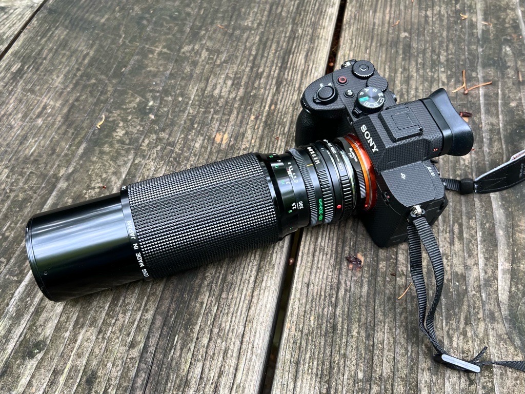 中望遠オールドレンズ Canon FD 135mm F2.5 S.C #6090