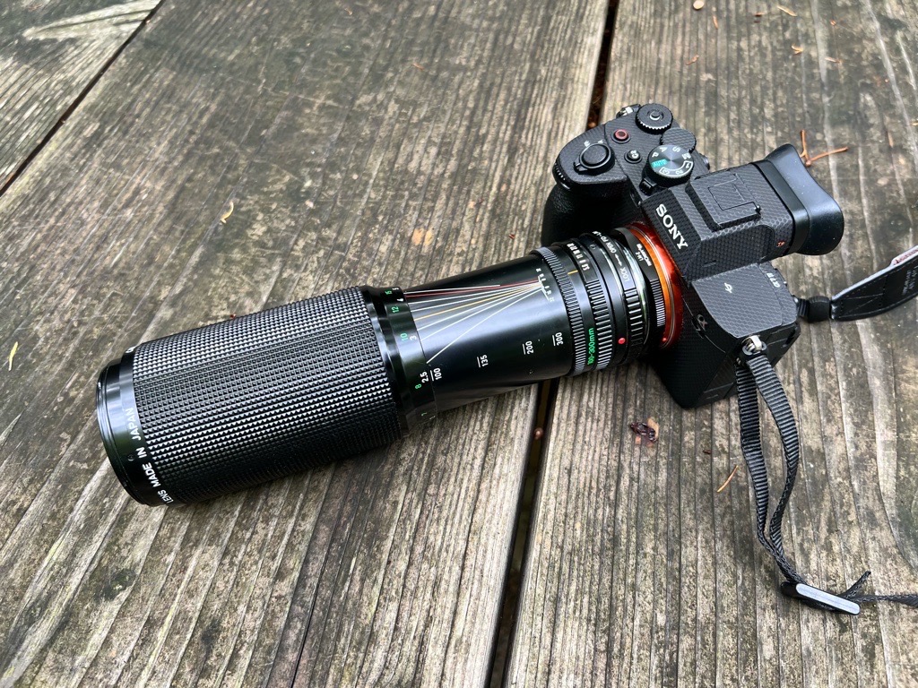 新発売 ❤️動作品❤️銘玉☆キヤノン New FD 100-300mm☆望遠直進